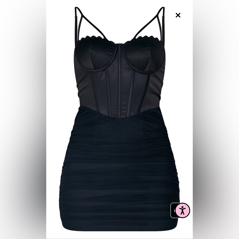 Corset mini dress